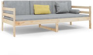 SHUMEE válenda 80 × 200 cm, masivní borové dřevo, 814679 - Postel
