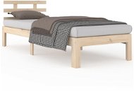Rám postele masívne drevo 90 × 200 cm, 814739 - Rám postele