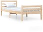 Rám postele masivní dřevo 100 × 200 cm, 814809 - Rám postele