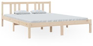 Rám postele masivní dřevo 150 × 200 cm King Size, 814889 - Rám postele