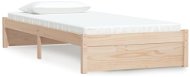 Rám postele masivní dřevo 90 × 200 cm, 814934 - Rám postele