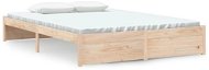 Rám postele masivní dřevo 140 × 200 cm, 814949 - Rám postele