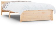 Rám postele masívne drevo 90 × 200 cm, 815029 - Rám postele