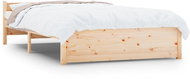 Rám postele masivní dřevo 120 × 200 cm, 815039 - Rám postele