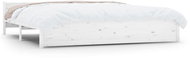 Rám postele bílý masivní dřevo 180 × 200 cm Super King, 815060 - Rám postele