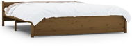 Rám postele medově hnědý masivní dřevo 200 × 200 cm, 815067 - Rám postele