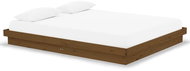 Rám postele medově hnědý masivní dřevo 160 × 200 cm, 819920 - Postel