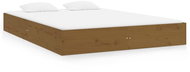 Rám postele medově hnědý masivní dřevo 150 × 200 cm King Size, 820040 - Rám postele