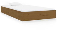 Rám postele medově hnědý masivní dřevo 90 × 200 cm, 820060 - Postel