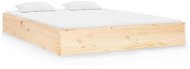 Rám postele masívne drevo 140 × 190 cm, 820082 - Rám postele