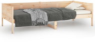 SHUMEE válenda 80 × 200 cm, masivní borové dřevo, 820242 - Postel