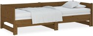 Výsuvná posteľ medovo hnedá masívna borovica 2× (90 × 190) cm, 820265 - Rám postele