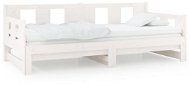 Výsuvná postel bílá masivní borovice 2× (90 × 200) cm, 820283 - Rám postele