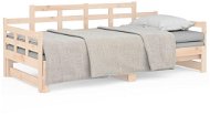 Výsuvná posteľ masívna borovica 2× (90 × 200) cm, 820342 - Rám postele