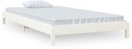 Stohovatelná postel bílá 100 × 200 cm masivní borovice, 820388 - Rám postele