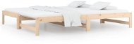Výsuvná postel 2× (90 × 190) cm masivní borovice, 820437 - Rám postele