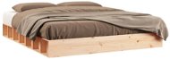 Rám postele 160 × 200 cm masivní dřevo, 820666 - Rám postele