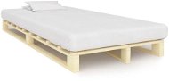 Rám postele z paliet masívna borovica 120 × 200 cm - Rám postele