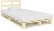 Bed frame made of solid pine pallets 120x200 cm - Bed Frame