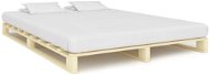 Rám postele z paliet masívna borovica 160 × 200 cm - Rám postele