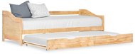 Frame of pull-out bed / sofa pine wood 90x200 cm - Bed