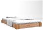 Bed frame solid oak wood 160x200 cm - Bed Frame