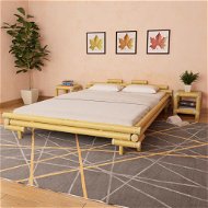 Bamboo bed frame 160x200 cm - Bed Frame