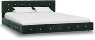Bed frame green velvet 140x200 cm - Bed Frame