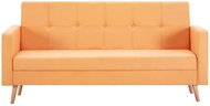 Pohovka Pohovka s textilním čalouněním oranžová - Pohovka