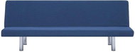 Pohovka Rozkládací pohovka modrá polyester - Pohovka
