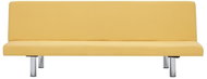 Pohovka Rozkládací pohovka žlutá polyester - Pohovka
