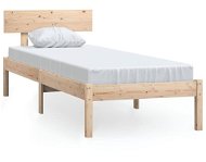 Shumee masivní dřevo borovice 90×200 cm, 810132 - Rám postele