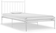 Shumee bílý kov 100×200 cm, 325013 - Rám postele