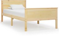 Shumee masivní borové dřevo 90×200 cm, 322174 - Rám postele
