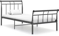 Shumee černý kov 90×200 cm , 325030 - Postel