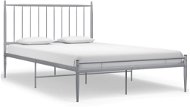 Shumee šedý kov 120×200 cm, 325017 - Rám postele