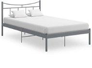 Shumee šedý kov 120×200 cm , 324800 - Rám postele