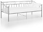 Shumee šedý kovový 90×200 cm, 324775 - Rám postele