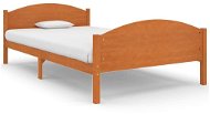 Shumee medově hnědý masivní borovice 120×200 cm, 322038 - Rám postele