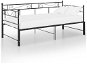Shumee Rám vysouvací postele/pohovky černý kovový 90×200 cm, 324770 - Ágykeret
