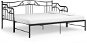 Shumee Rám vysouvací postele/pohovky černý kovový 90×200 cm, 324764 - Ágykeret