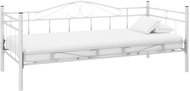 Shumee Rám denní postele bílá kov 90×200 cm, 60799 - Postel