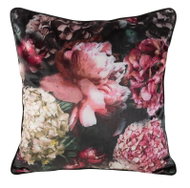 velvet with floral print - Pillowcase