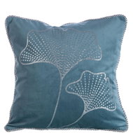Eurofirany pillowcase, Velvet with silver print - Pillowcase
