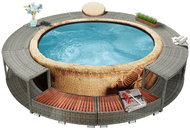 Edge for whirlpool gray polyratan - Jacuzzi Accessories