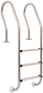 Pool Steps 3 Steps Stainless-steel 120cm 49 x 53.3 x 158cm (W x D x H) - Pool Ladder