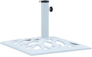 Umbrella stand white 12 kg 49 cm cast iron - Umbrella Stand