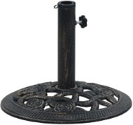 Umbrella stand black and bronze 9 kg 40 cm cast iron - Umbrella Stand