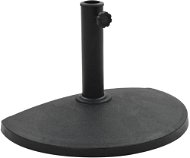 Umbrella stand semicircular black 9 kg polyresin - Umbrella Stand