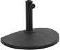 Umbrella stand semicircular black 9 kg polyresin - Umbrella Stand